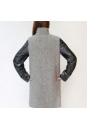 Женское пальто из текстиля с воротником 3000235-3