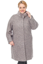 Женское пальто с воротником, отделка кролик 3000251-11 вид сзади