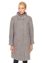 Женское пальто с воротником, отделка кролик 3000251-3