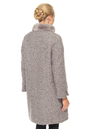 Женское пальто с воротником, отделка кролик 3000251-5