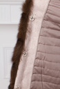 Женское пальто с воротником, отделка песец 3000264-3