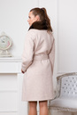 Женское пальто с воротником, отделка песец 3000264-2