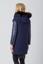 Пальто женское с капюшоном, отделка песец 3000276-5