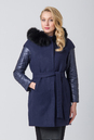 Пальто женское с капюшоном, отделка песец 3000276-3