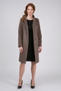 Женское пальто из текстиля с воротником 3000297-3