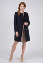 Женское пальто из текстиля с воротником 3000302-3
