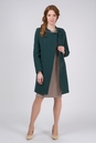 Женское пальто из текстиля с воротником 3000303-3