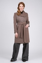 Женское пальто из текстиля с воротником 3000306-5