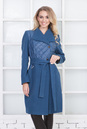 Женское пальто из текстиля с воротником 3000307-5