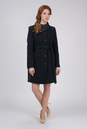 Женское пальто из текстиля с воротником 3000321-4