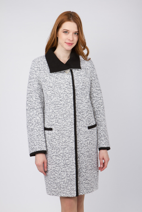 Женское пальто с воротником 3000340