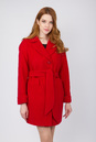 Женское пальто из текстиля с воротником 3000344
