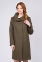 Женское пальто из текстиля с воротником 3000368