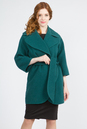 Женское пальто из текстиля с воротником 3000373