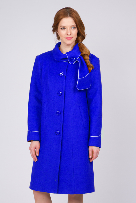 Женское пальто с воротником 3000374