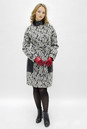Женское пальто из текстиля с воротником 3000389-2