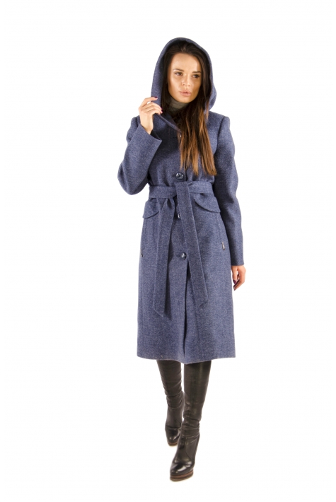 Женское пальто с капюшоном 3000405