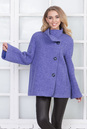 Женское пальто из текстиля с воротником 3000418