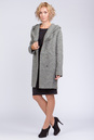 Женское пальто из текстиля с капюшоном 3000419-3