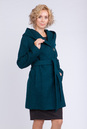 Женское пальто из текстиля с капюшоном 3000420