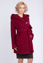 Женское пальто из текстиля с капюшоном 3000423