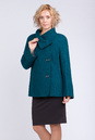 Женское пальто из текстиля с воротником 3000429