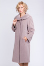 Женское пальто из текстиля с воротником 3000430