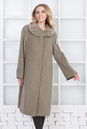 Женское пальто из текстиля с воротником 3000431