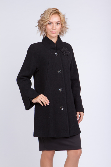 Женское пальто с воротником 3000457