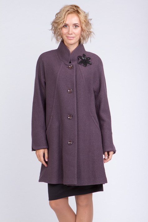 Женское пальто с воротником 3000461