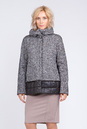 Женское пальто из текстиля с воротником 3000475