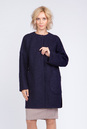 Женское пальто из текстиля без воротника 3000476
