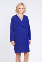 Женское пальто из текстиля без воротника 3000497
