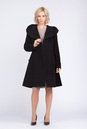 Женское пальто из текстиля с капюшоном 3000506-3