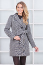 Женское пальто с воротником, отделка чернобурка 3000552-3