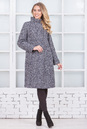Женское пальто с воротником, отделка чернобурка 3000554-3