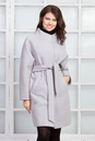 Женское пальто из текстиля с воротником 3000561