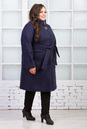 Женское пальто с воротником 3000564-5 вид сзади