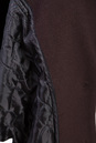 Женское пальто из текстиля с воротником, отделка енот 3000574-4