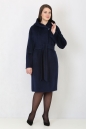 Женское пальто из текстиля с капюшоном 3000589