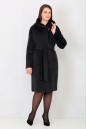 Женское пальто из текстиля с капюшоном 3000590