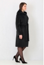 Женское пальто из текстиля с капюшоном 3000590-3