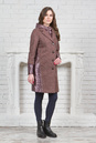 Женское пальто из текстиля с капюшоном 3000610-3
