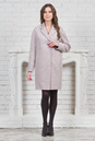 Женское пальто из текстиля с воротником 3000612-3