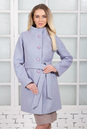 Женское пальто из текстиля с воротником 3000620