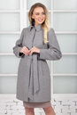 Женское пальто из текстиля с воротником 3000622