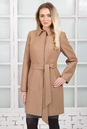 Женское пальто из текстиля с воротником 3000623