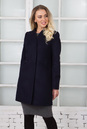 Женское пальто из текстиля с воротником 3000625