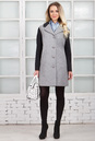 Женское пальто из текстиля с воротником 3000627-2
