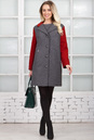 Женское пальто из текстиля с воротником 3000628-2